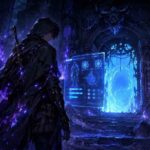 9 anime solo leveling fans should watch, hooded warrior facing a glowing dungeon portal
