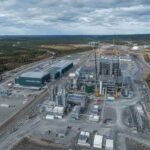 Bodenxt green steel plant construction site in Boden, Sweden