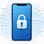 EMC Activator MEID and GSM bypass concept showing a locked smartphone with security padlock icon